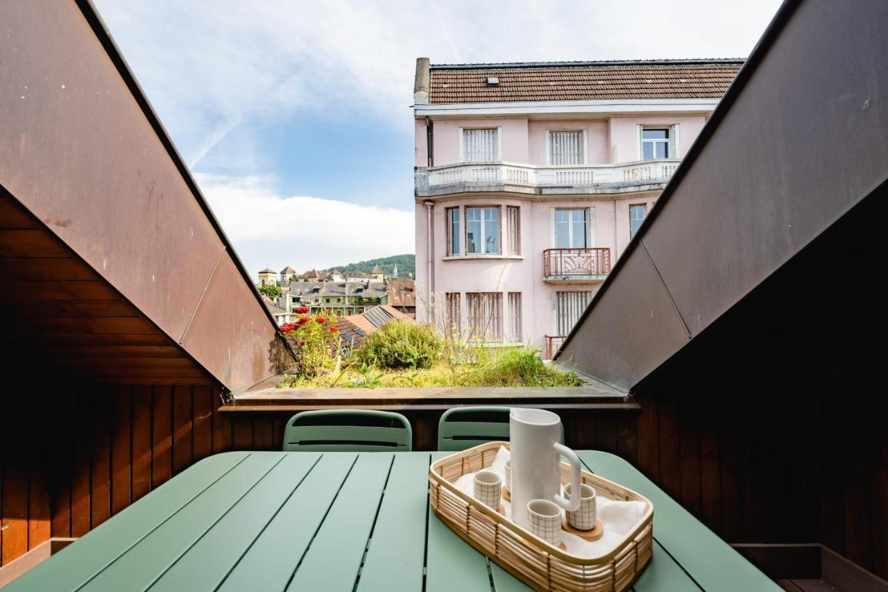 Le Duplex Vaugelas Atypique En Plein Centre Ville 안시 외부 사진